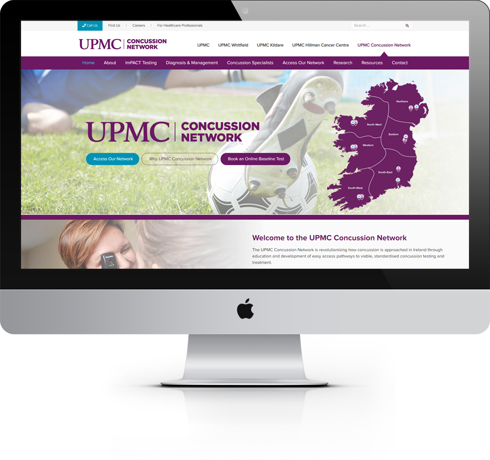 UPMC by Ireland Website Design Ireland Website Design